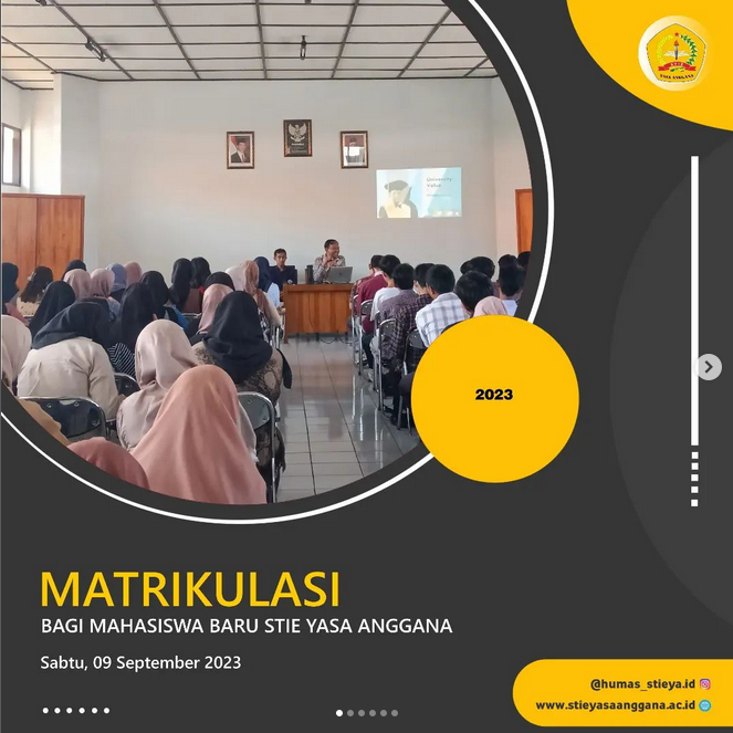 Matrikulasi Mahasiswa Baru 2023